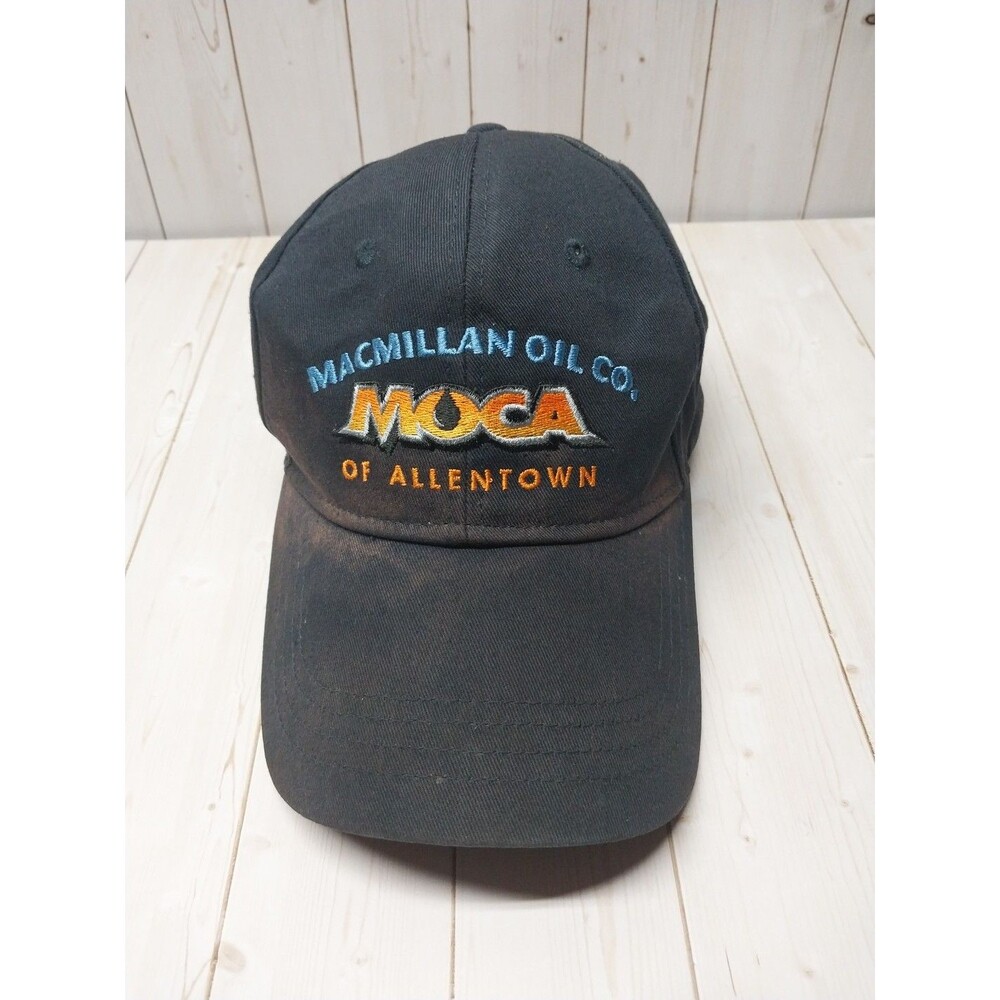 Vintage MOCA McMillan Oil Co Allentown Adjustable Rare Distressed